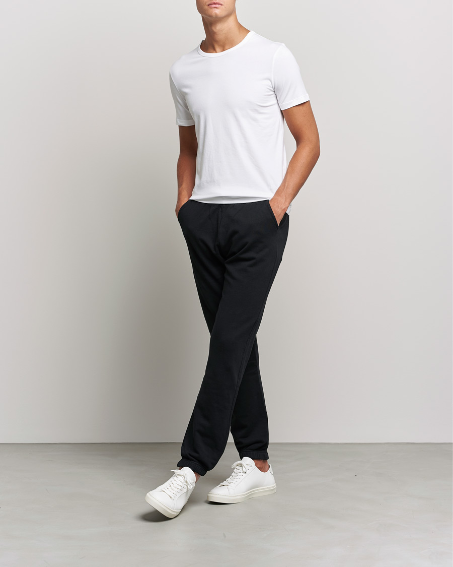 Herre | T-Shirts | BOSS BLACK | 2-Pack Crew Neck Slim Fit T-Shirt White