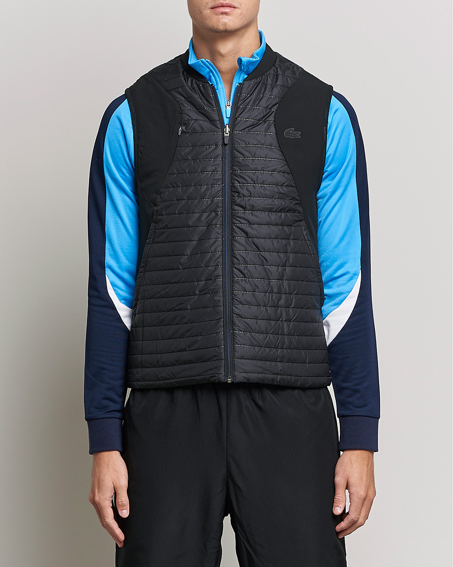 Herre |  | Lacoste Sport | Reversible Performance Vest Black/Blue