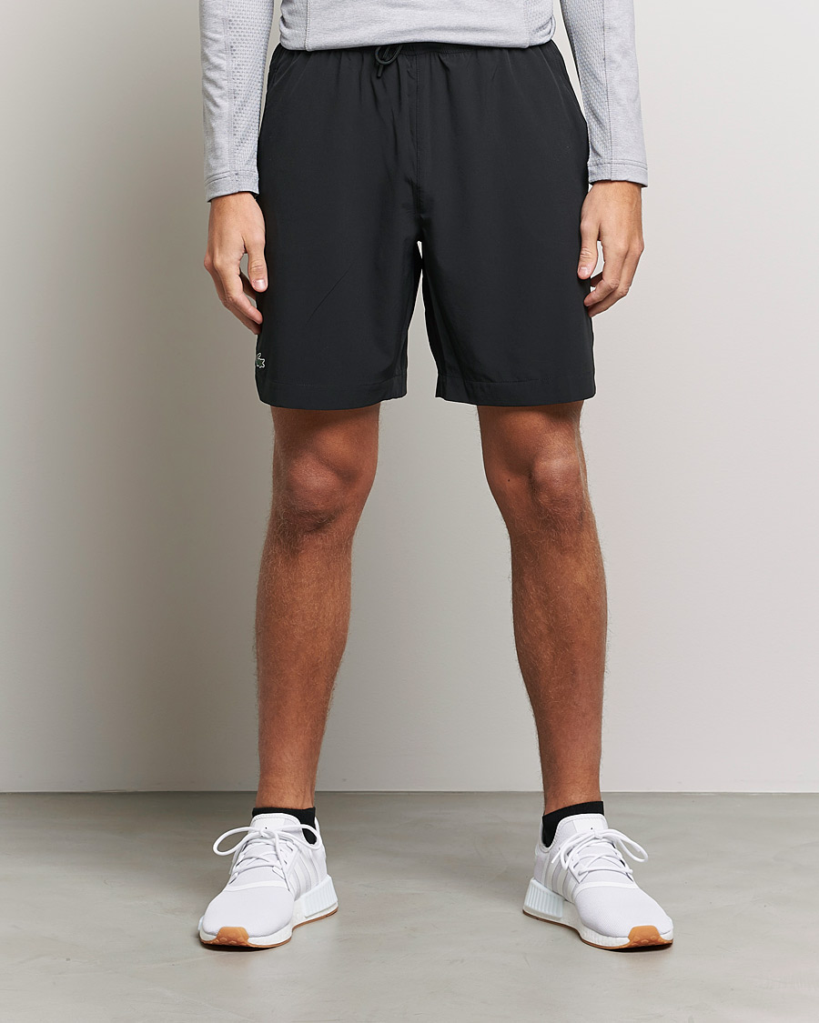 Herre | Shorts | Lacoste Sport | Performance Shorts Black/White