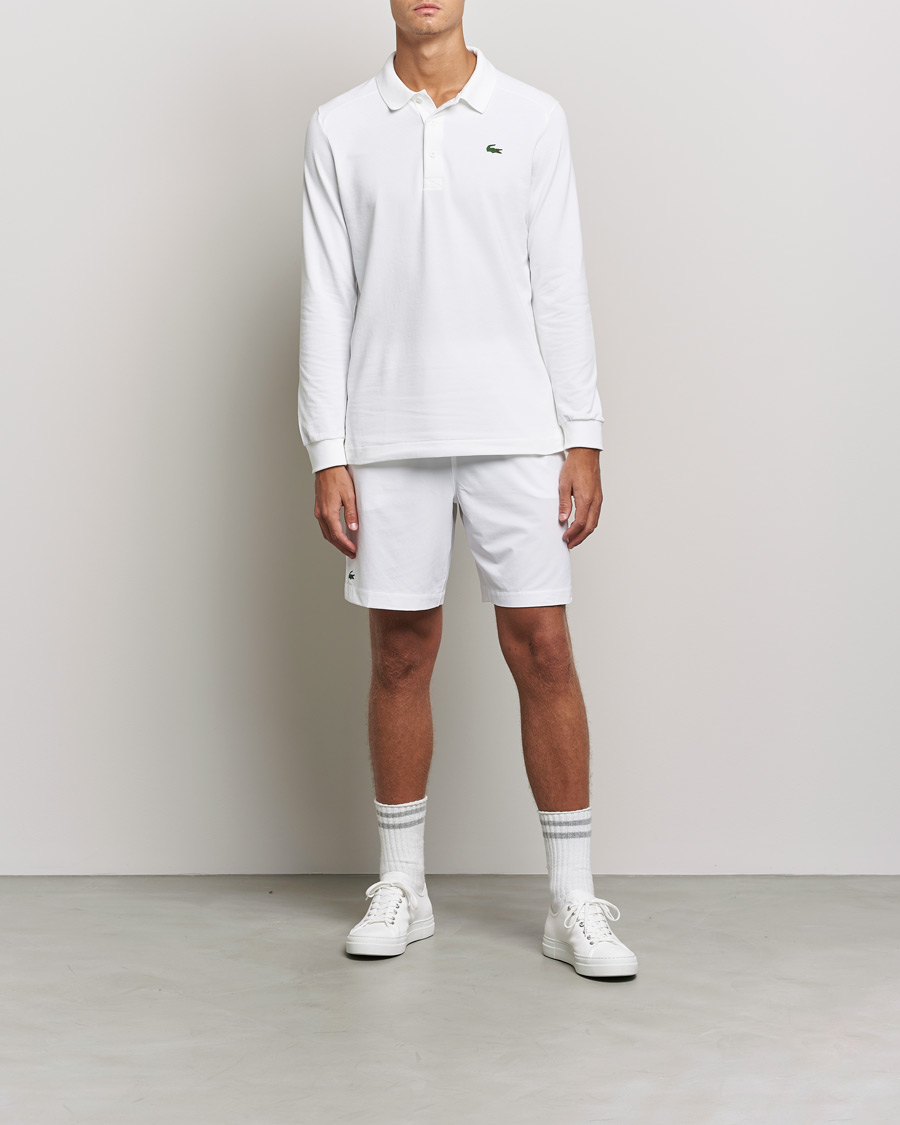 Herre | Shorts | Lacoste Sport | Performance Shorts White