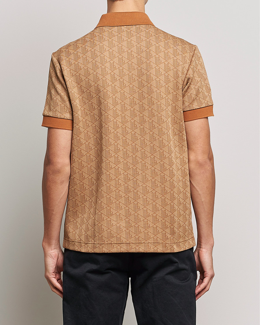 Herre | Pikéer | Lacoste | Classic Fit Monogram Jacquard Polo Viennese