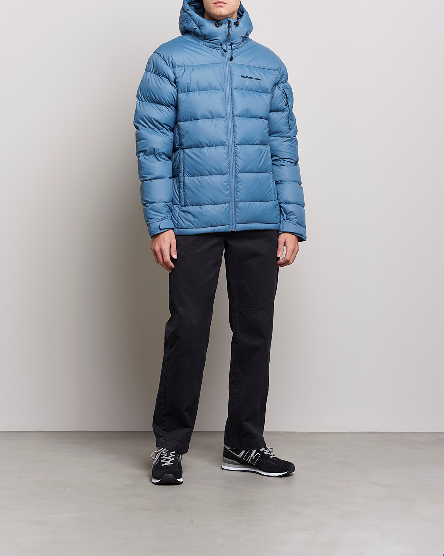 Herre |  | Peak Performance | Frost Down Hooded Jacket  Shallow
