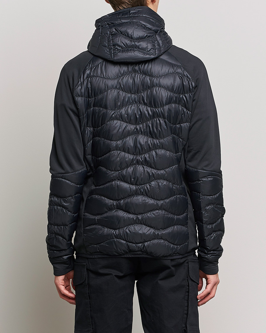 Herre | Jakker | Peak Performance | Helium Down Hybrid Hood Jacket Black
