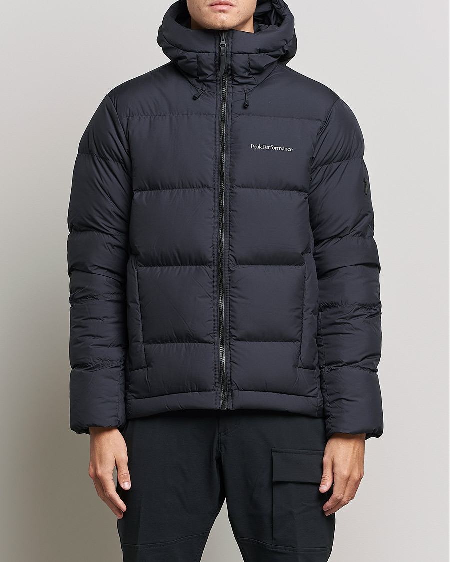 Peak performance moment down high gloss jacket black online