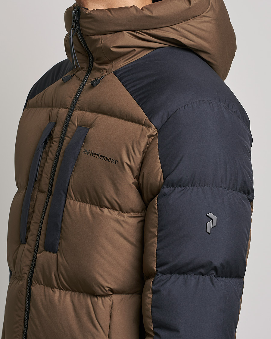 Herre | Jakker | Peak Performance | Rivel Down Seasonal Hooded Jacket Woody Black