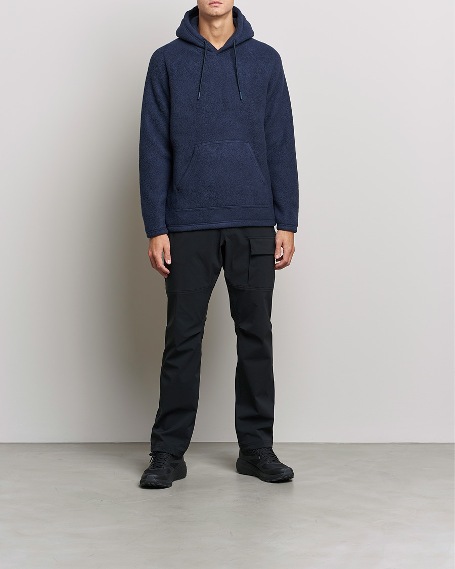Herre | Gensere | Peak Performance | Fleece Hood Blue Shadow