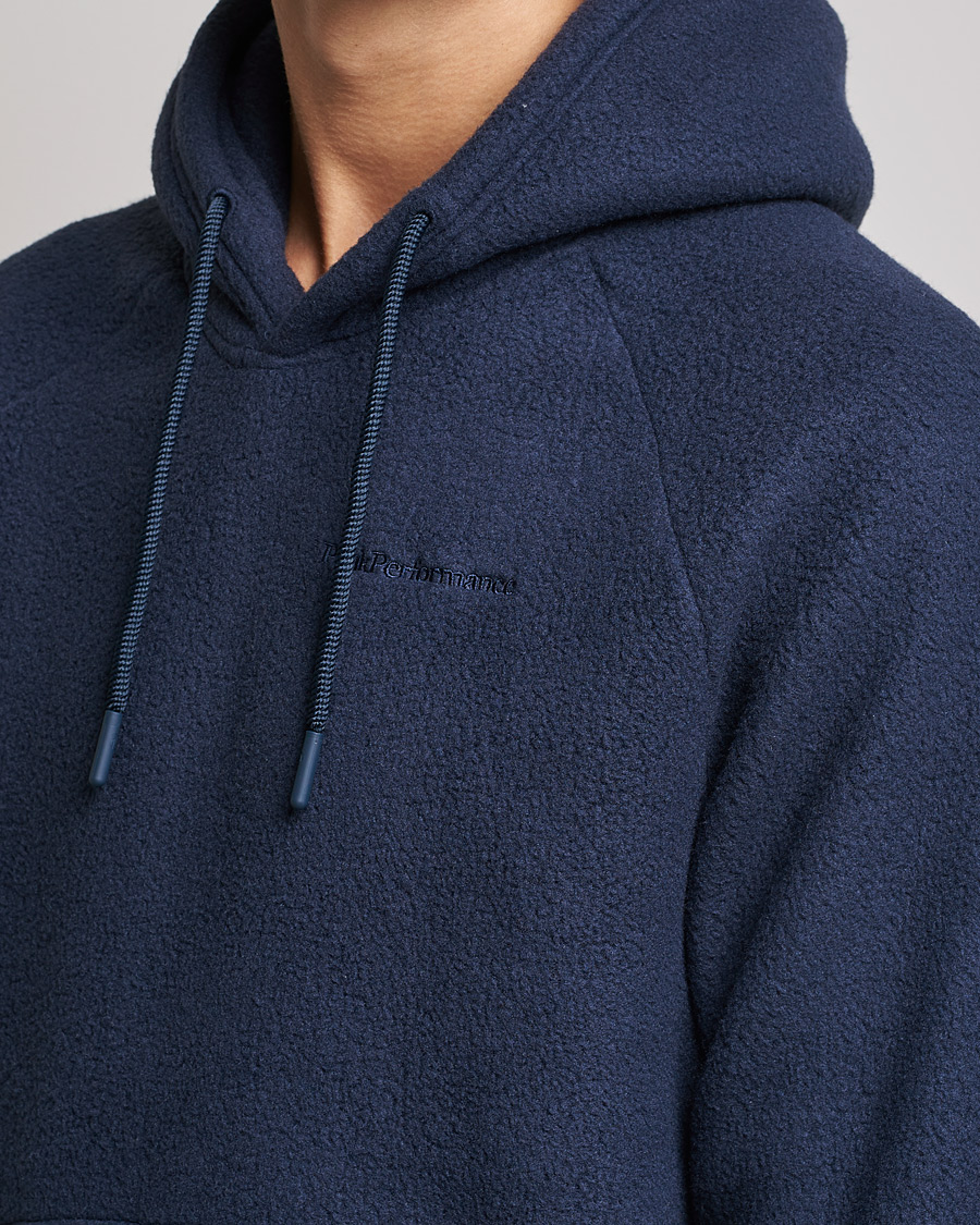 Herre | Gensere | Peak Performance | Fleece Hood Blue Shadow