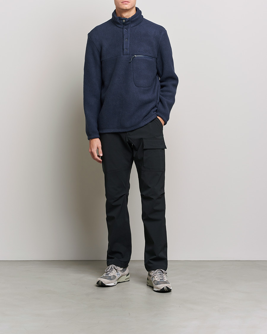 Herre | Gensere | Peak Performance | Fleece Snap T-Neck Blue Shadow