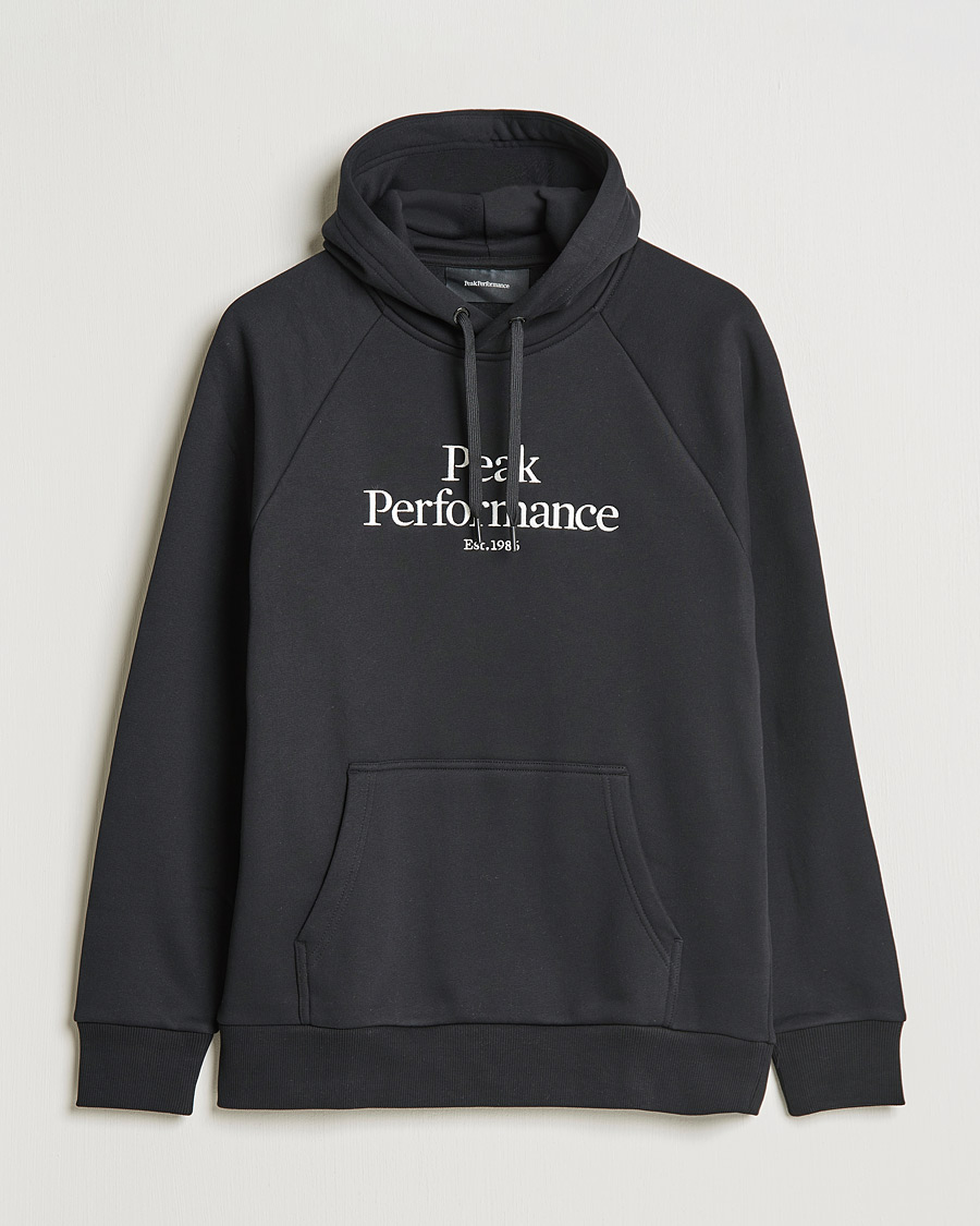 Herre | Gensere | Peak Performance | Original Logo Hoodie Black