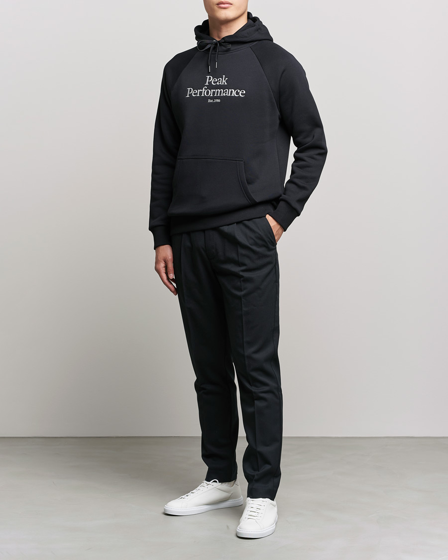 Herre | Gensere | Peak Performance | Original Logo Hoodie Black