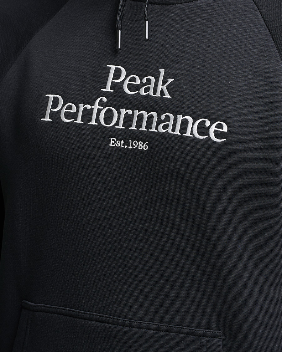 Herre | Gensere | Peak Performance | Original Logo Hoodie Black