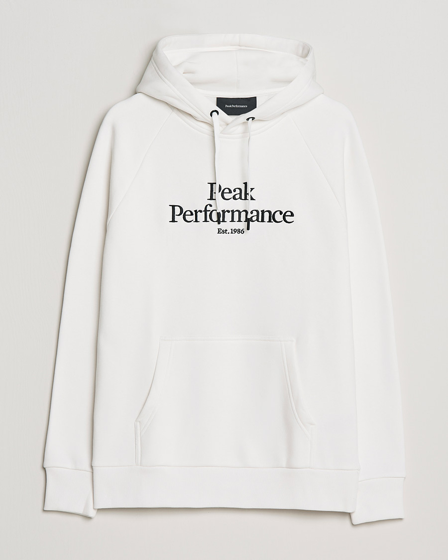 Herre | Gensere | Peak Performance | Original Logo Hoodie Offwhite