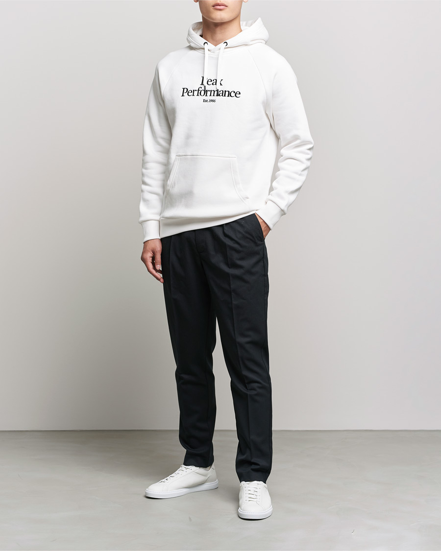 Herre | Gensere | Peak Performance | Original Logo Hoodie Offwhite