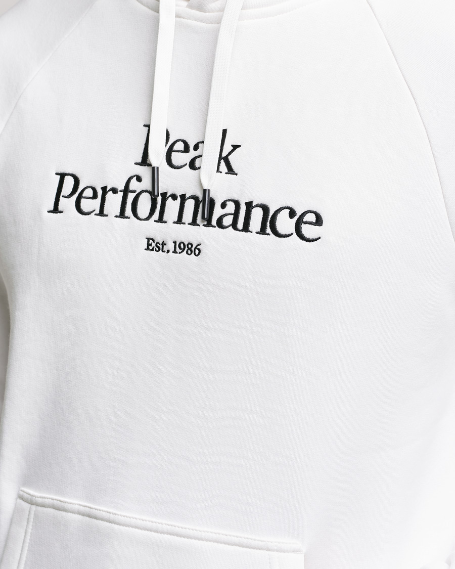 Herre | Gensere | Peak Performance | Original Logo Hoodie Offwhite