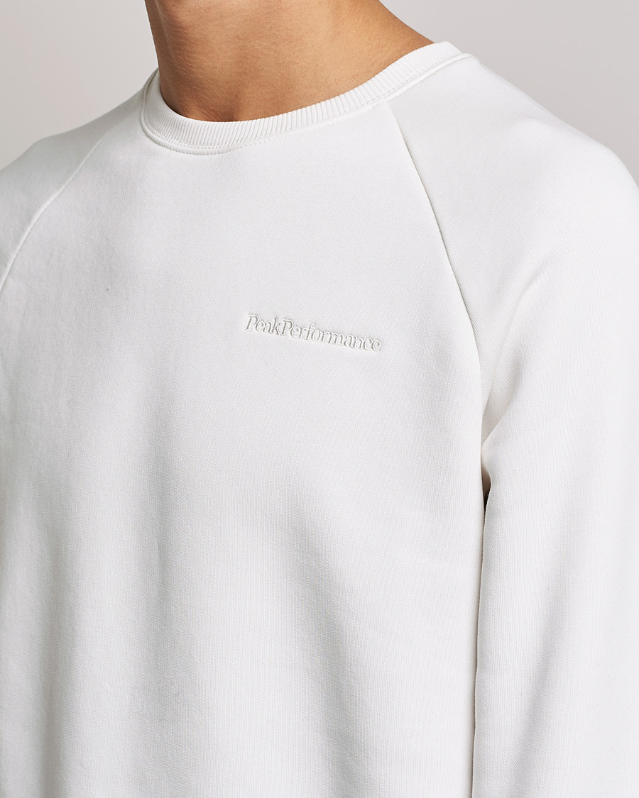 Herre | Gensere | Peak Performance | Original Logo Crew Neck Sweatshirt Off White
