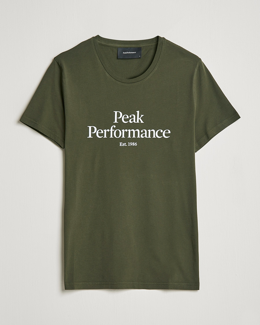 Herre | T-Shirts | Peak Performance | Original Tee Forest Night