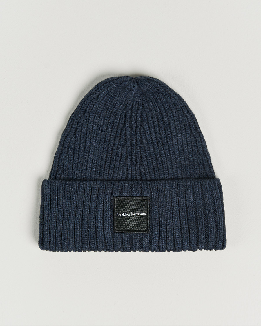 Herre | Peak Performance Cornice Ribbed Hat Blue Shadow | Peak Performance | Cornice Ribbed Hat Blue Shadow