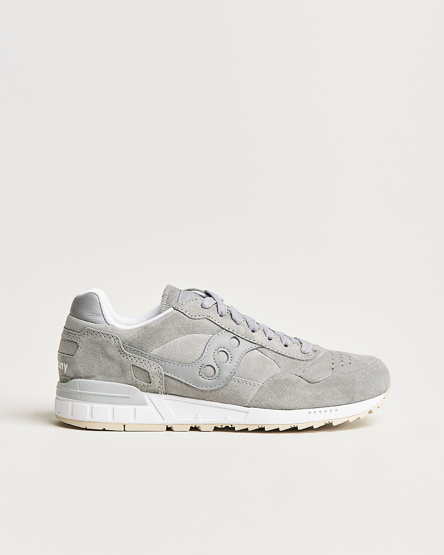 Herre | Saucony Shadow 5000 Full Suede Sneaker Grey | Saucony | Shadow 5000 Full Suede Sneaker Grey