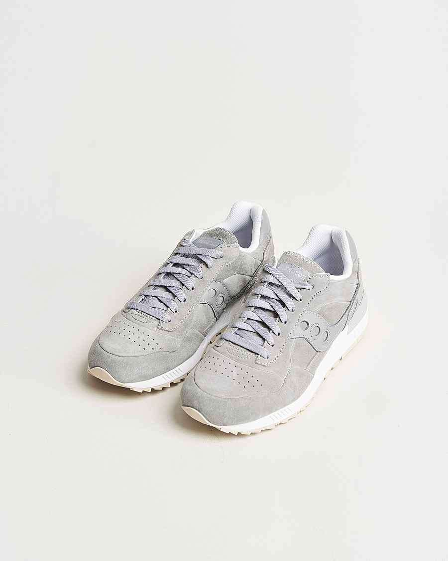 Herre | Saucony Shadow 5000 Full Suede Sneaker Grey | Saucony | Shadow 5000 Full Suede Sneaker Grey