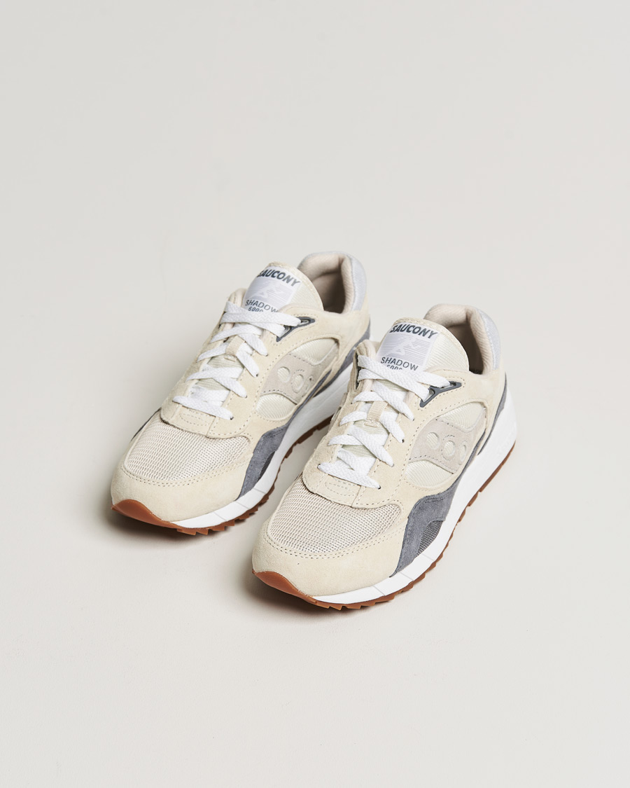 Herre | Saucony Shadow 6000 Sneaker Grey/Navy | Saucony | Shadow 6000 Sneaker Grey/Navy
