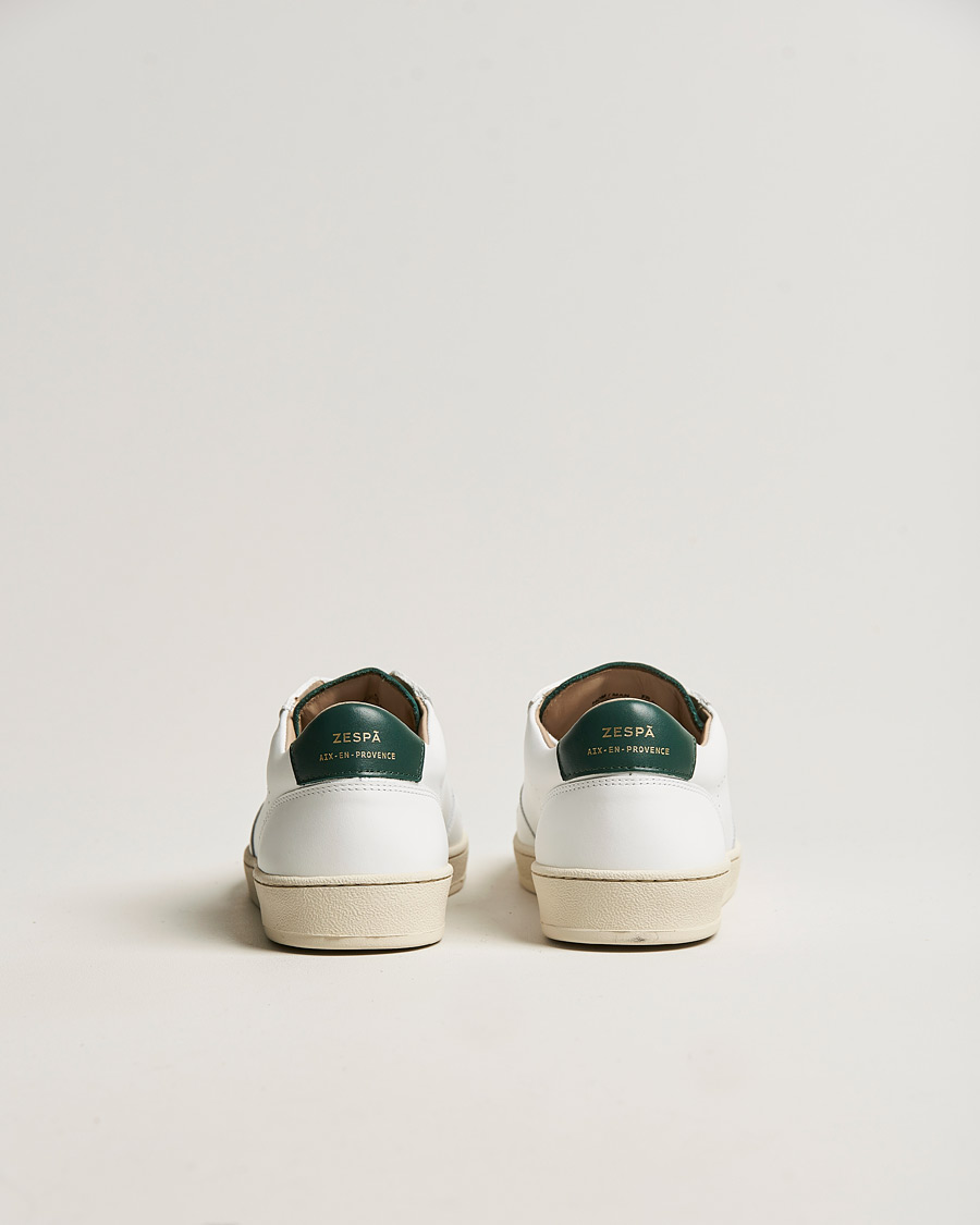 Herre | Sneakers | Zespà | ZSP23 APLA Leather Sneakers Vert Sombre
