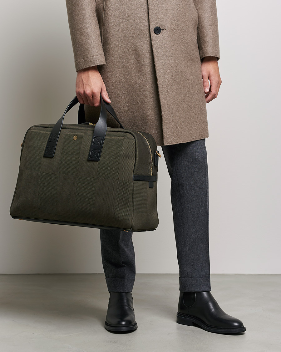 Herre | Mismo M/S Aviator Bag Kings´s Green/Black | Mismo | M/S Aviator Bag Kings´s Green/Black