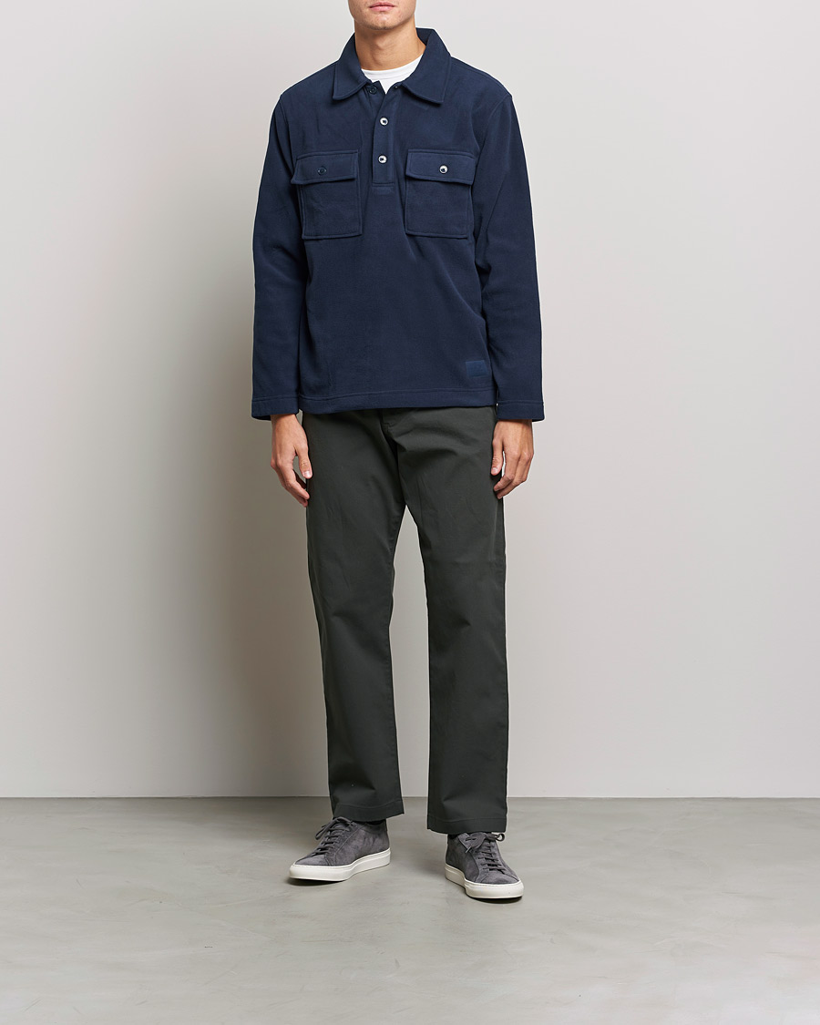 Herre | Gensere | NN07 | Vinny Micro Fleece Polo Navy