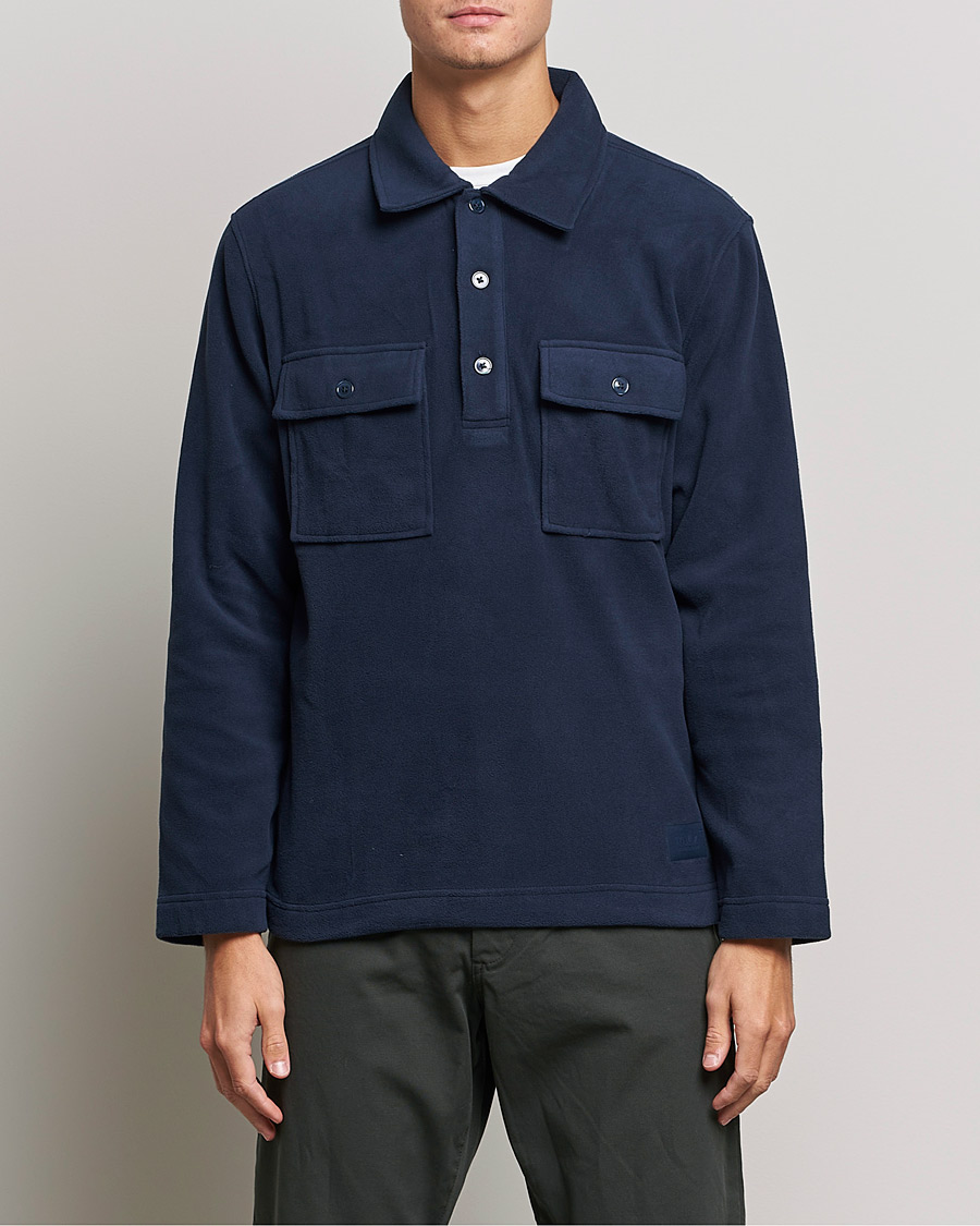 Herre | Gensere | NN07 | Vinny Micro Fleece Polo Navy