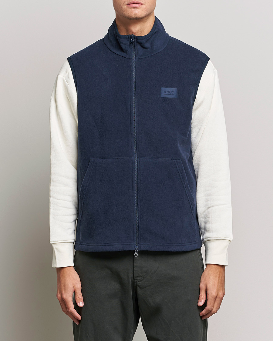 Herre | Gensere | NN07 | Vinny Micro Fleece Vest Navy