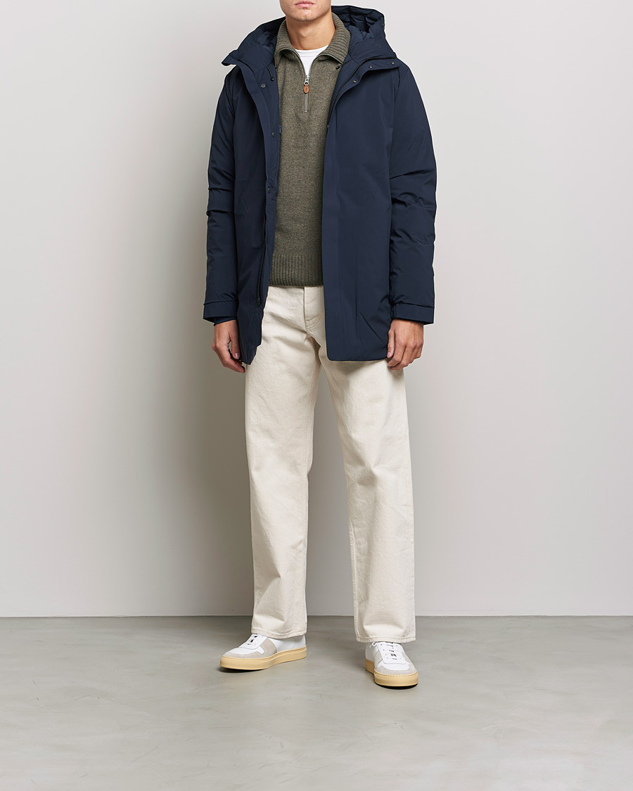 Herre | Jakker | NN07 | Rolf Padded Down Jacket Navy