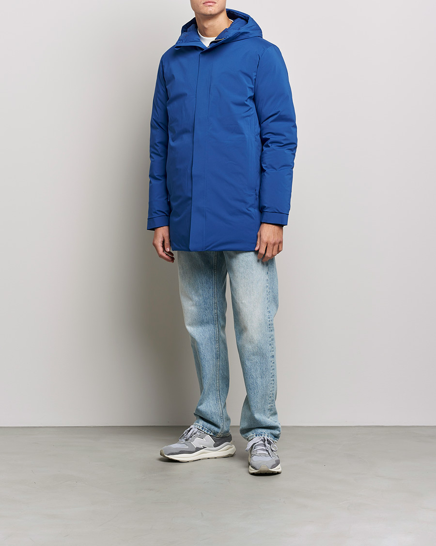 Herre | Jakker | NN07 | Rolf Padded Down Jacket Cobolt Blue