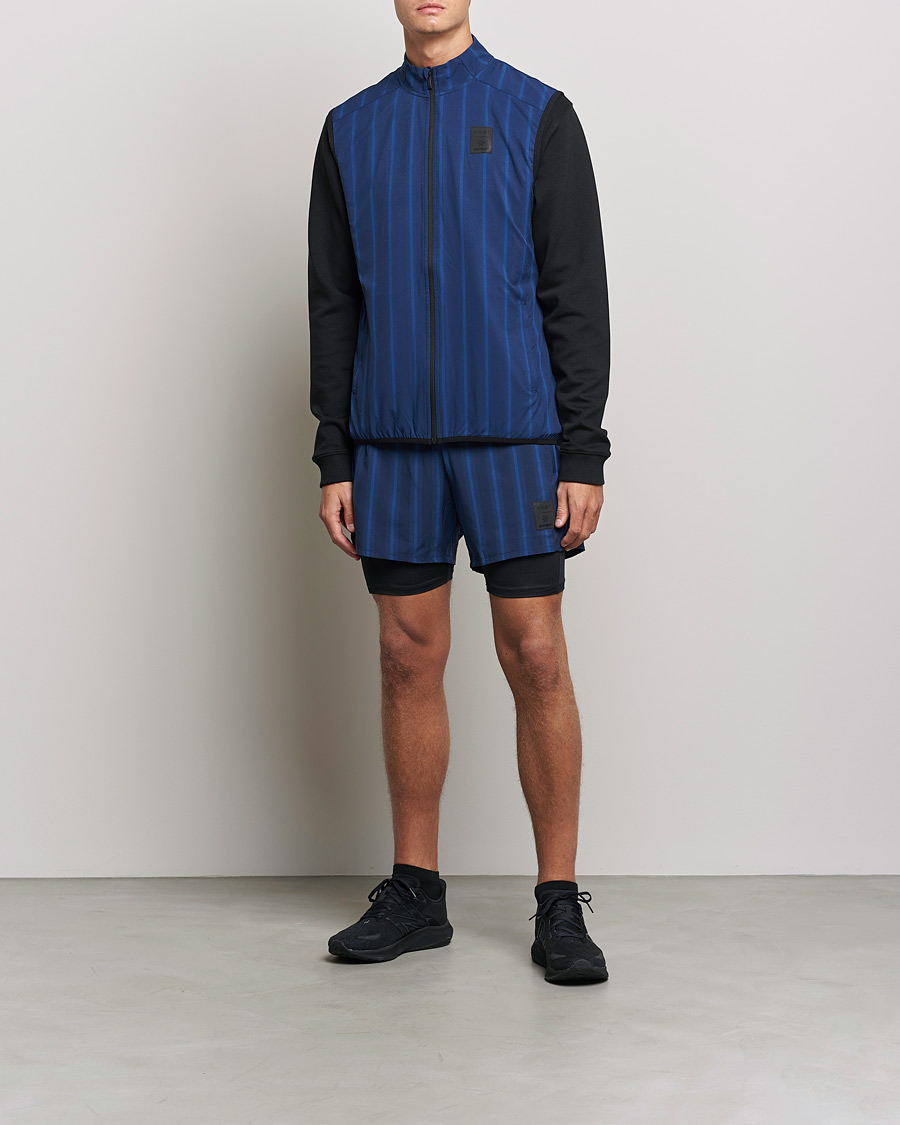 Herre | Gensere | NN07 | Pace Full Zip Vest Navy Stripe