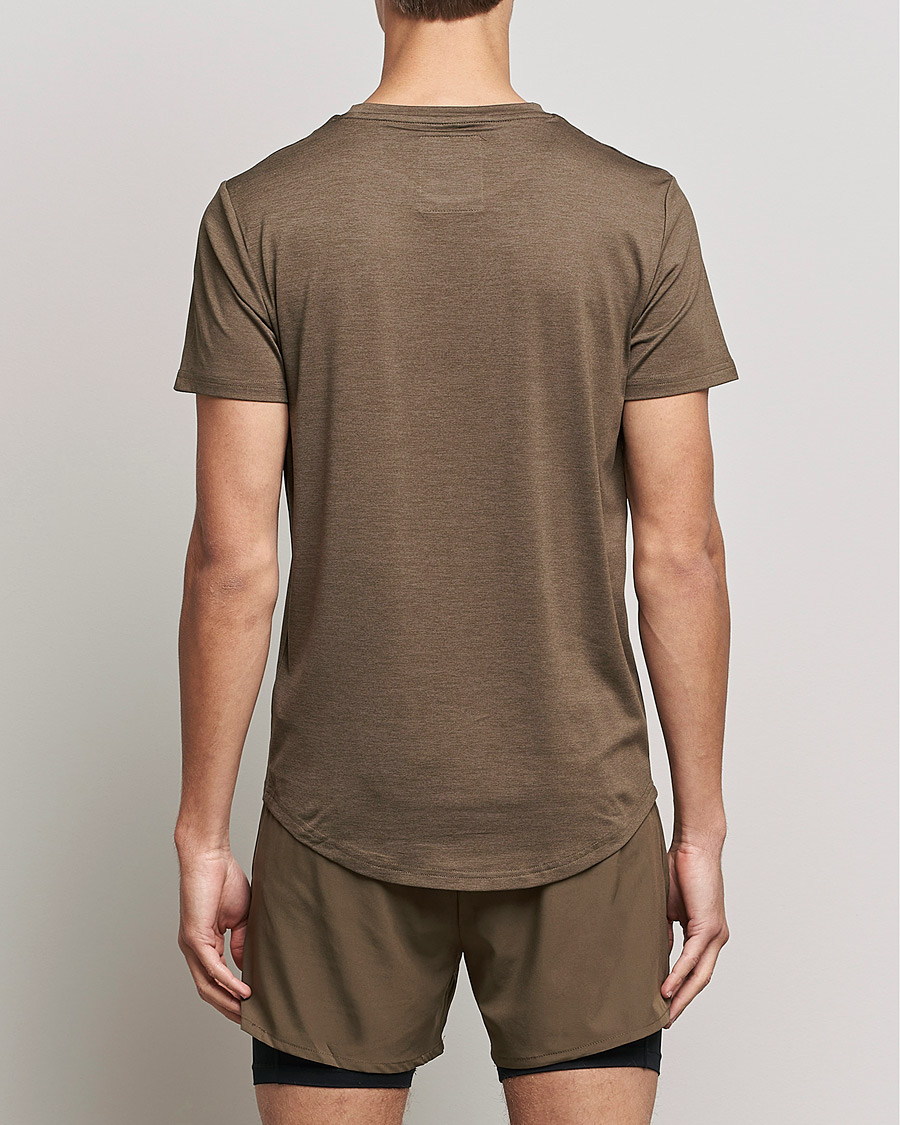 Herre | T-Shirts | NN07 | Pace Short Sleeve T-Shirt Clay