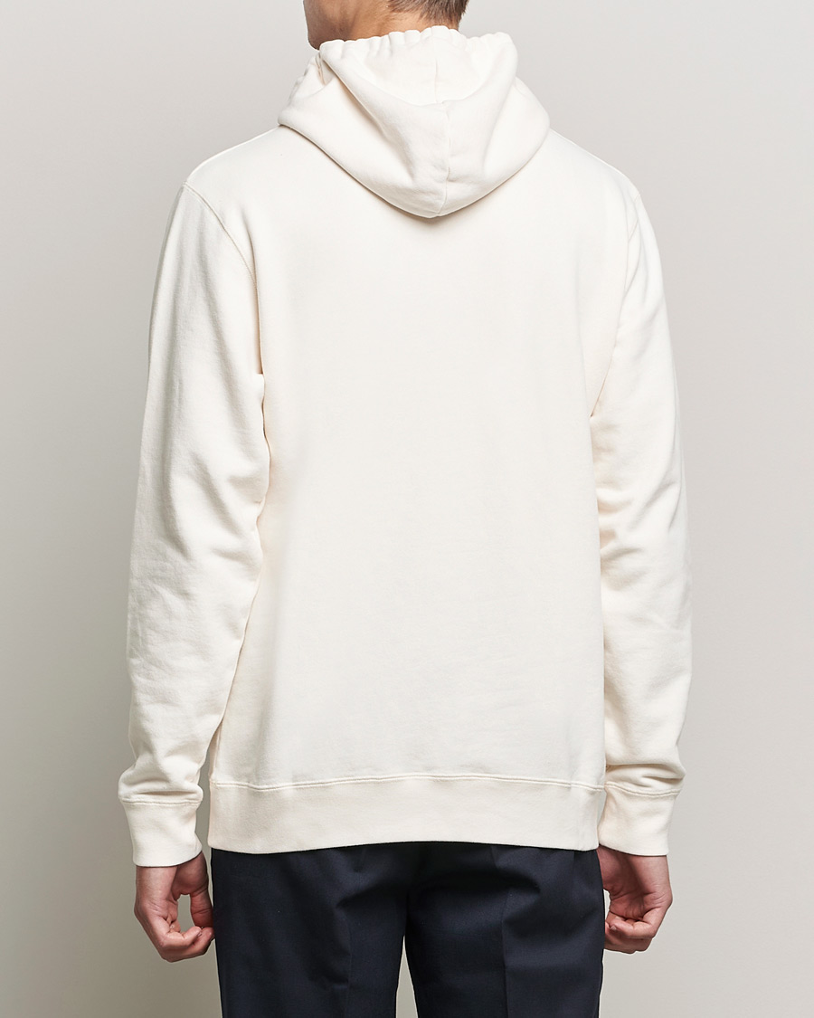 Herre | Gensere | Sunspel | Loopback Hoodie Archive White