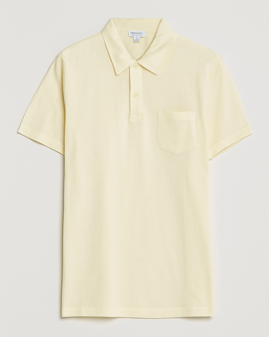 Herre | Pikéer | Sunspel | Riviera Polo Shirt Lemon