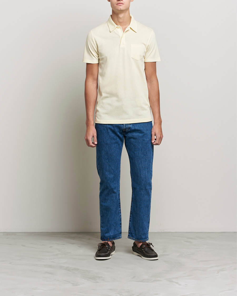 Herre | Pikéer | Sunspel | Riviera Polo Shirt Lemon