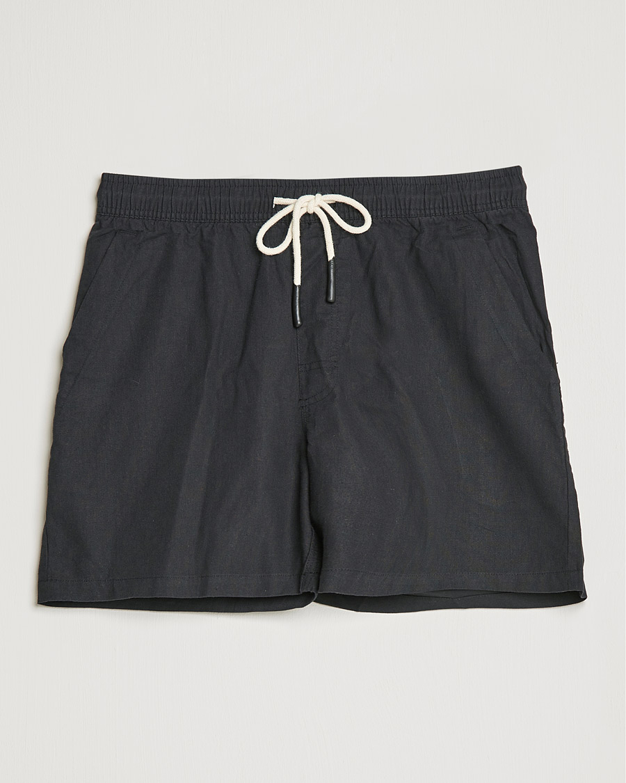 Herre | Shorts | OAS | Linen Shorts Black