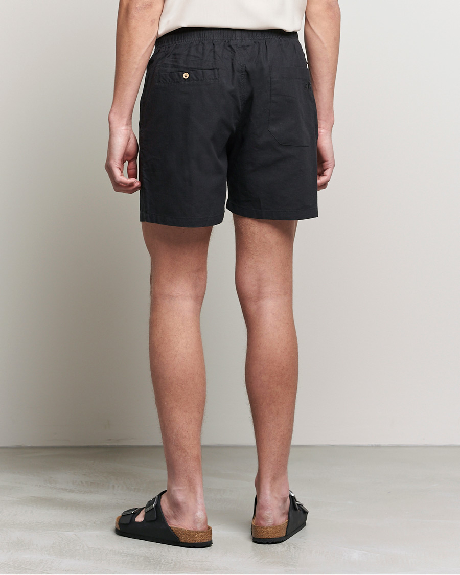 Herre | Shorts | OAS | Linen Shorts Black