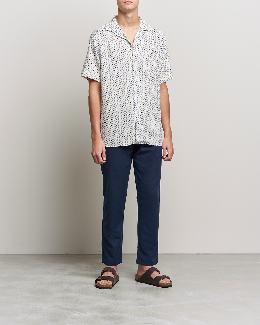 Herre | Skjorter | OAS | Viscose Resort Short Sleeve Shirt La Place