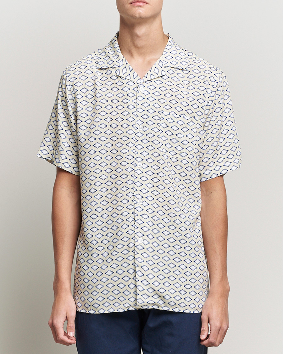 Herre | Skjorter | OAS | Viscose Resort Short Sleeve Shirt La Place