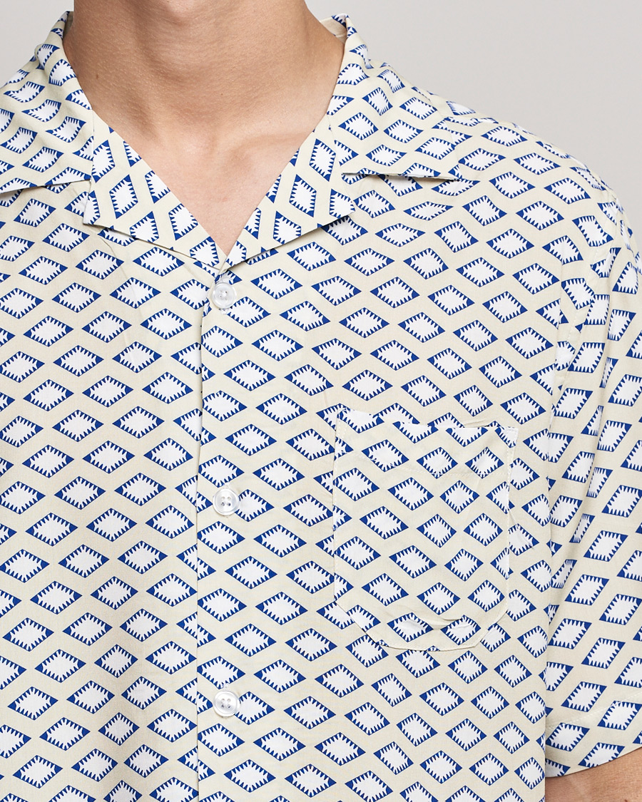 Herre | Skjorter | OAS | Viscose Resort Short Sleeve Shirt La Place