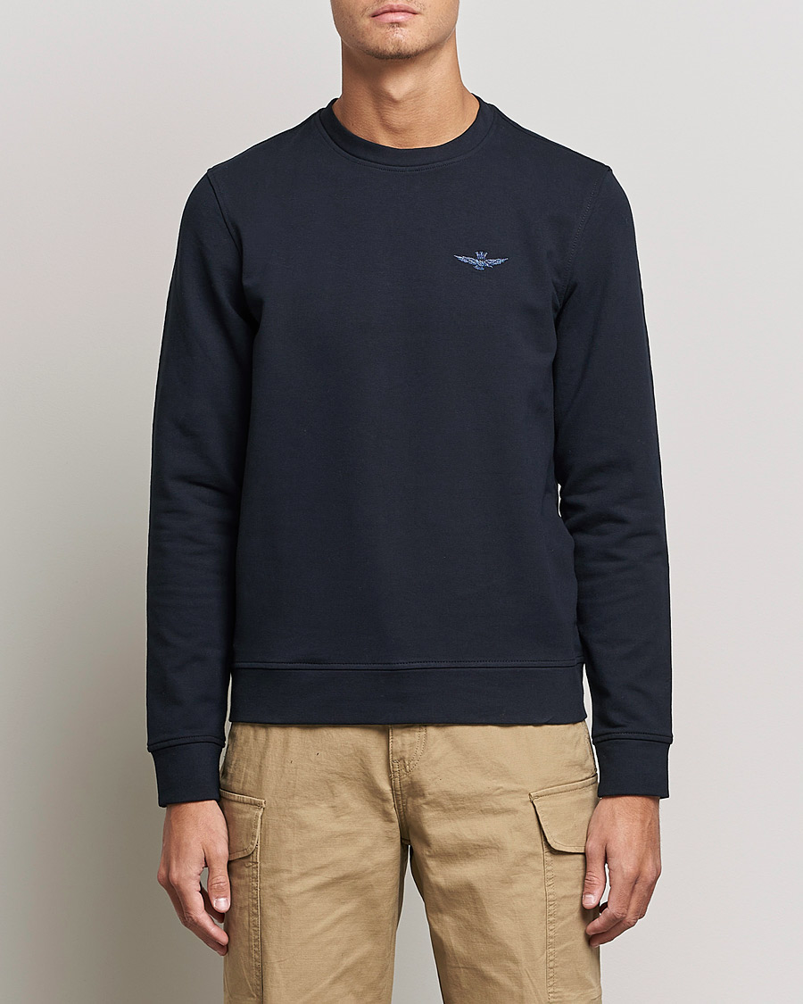 Herre | | Aeronautica Militare | Felpa Sweatshirt Blu Scuro