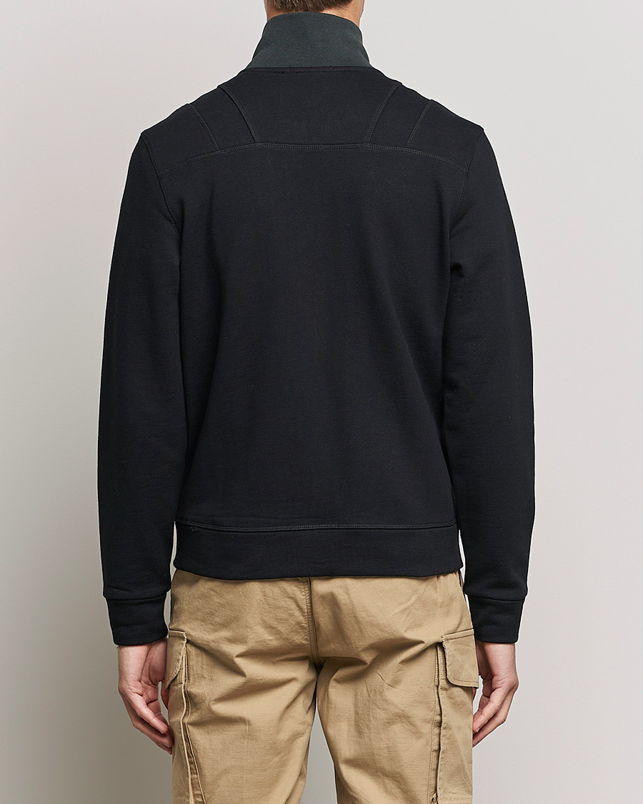 Herre | Gensere | Aeronautica Militare | Full Zip Sweatshirt Jet Black