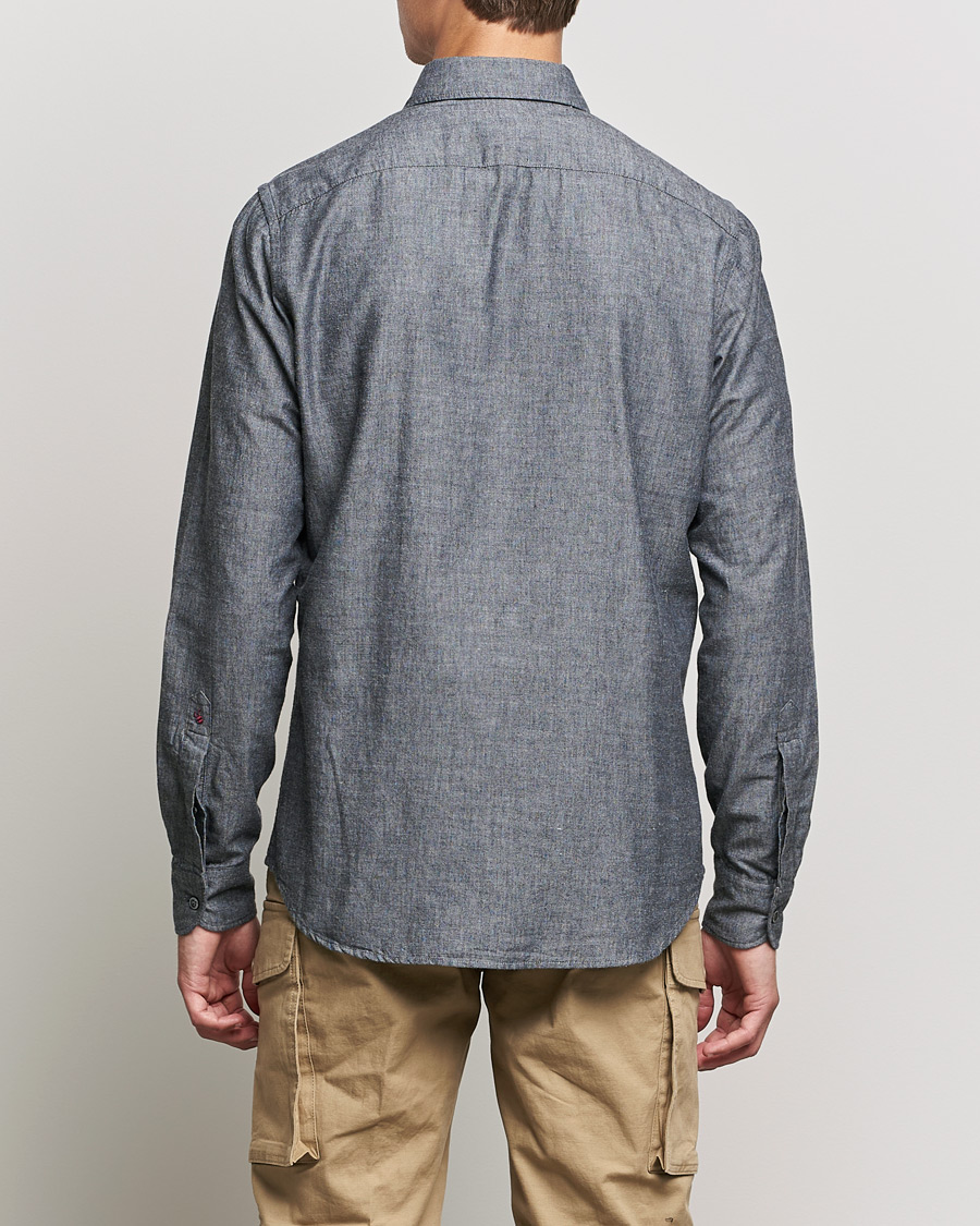Herre | Skjorter | Slowear | Chambray Work Shirt Grey