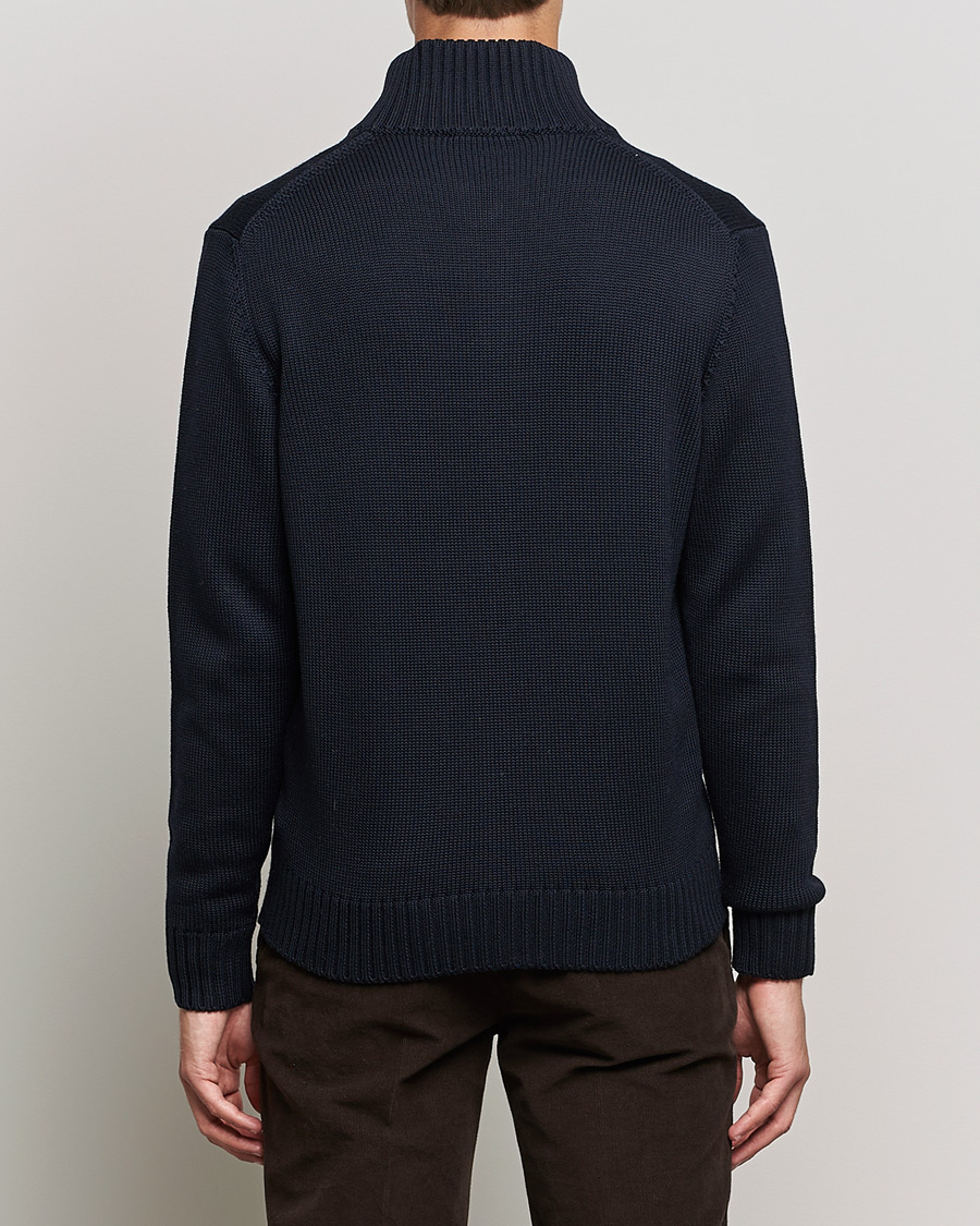 Herre | Gensere | Zanone | Virgin Merino Wool Chioto Cardigan Navy