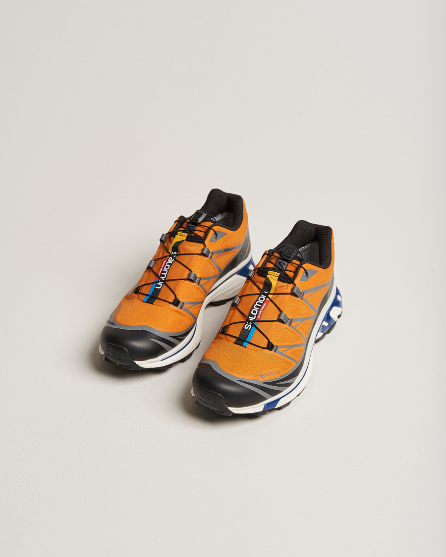Herre | Salomon XT-6 GTX Running Sneakers Marmalade | Salomon | XT-6 GTX Running Sneakers Marmalade