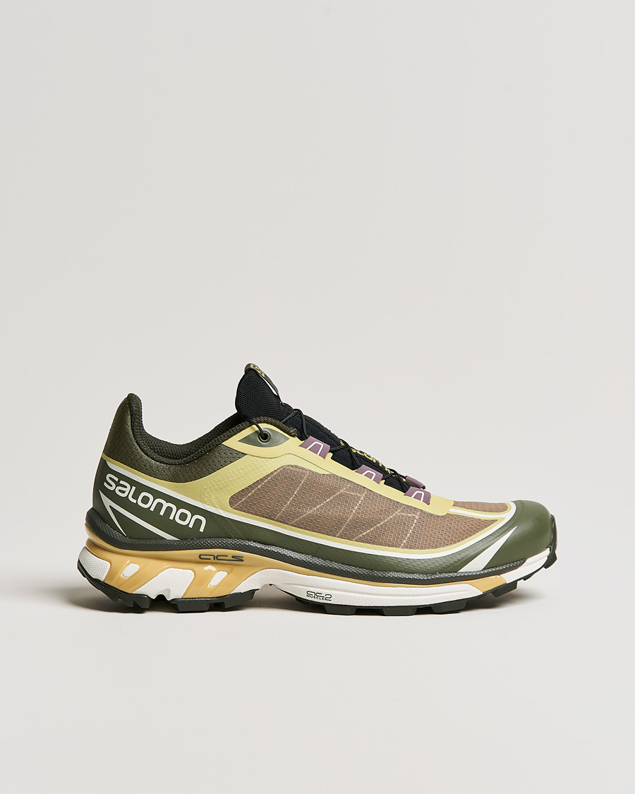Herre | Salomon XT-6 Running Sneakers Kelp | Salomon | XT-6 Running Sneakers Kelp