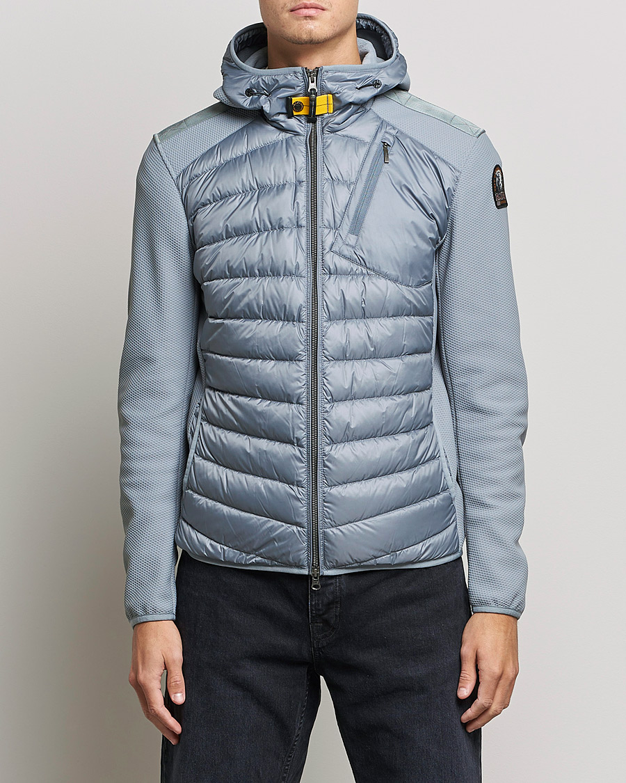 Herre | Jakker | Parajumpers | Nolan Hybrid Hooded Jacket Agave
