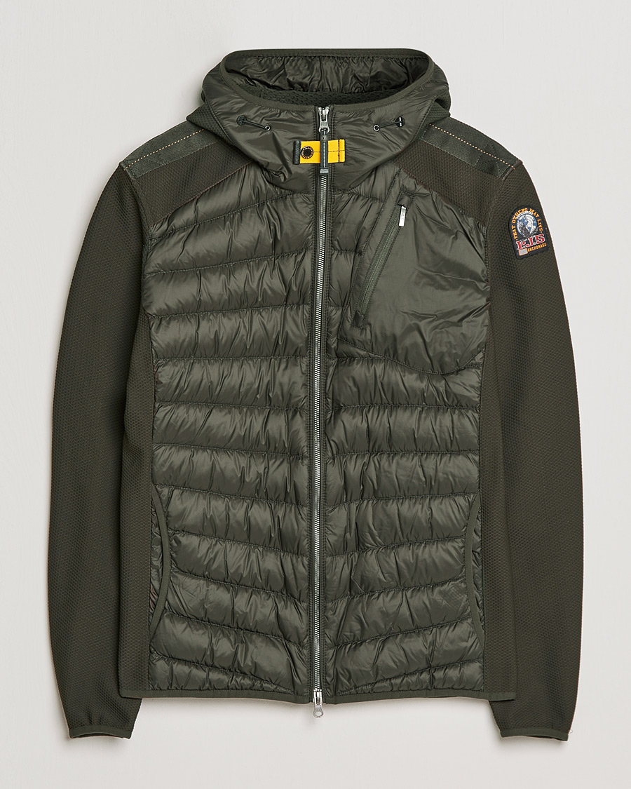 Herre | The Outdoors | Parajumpers | Nolan Hybrid Hooded Jacket Sycamore