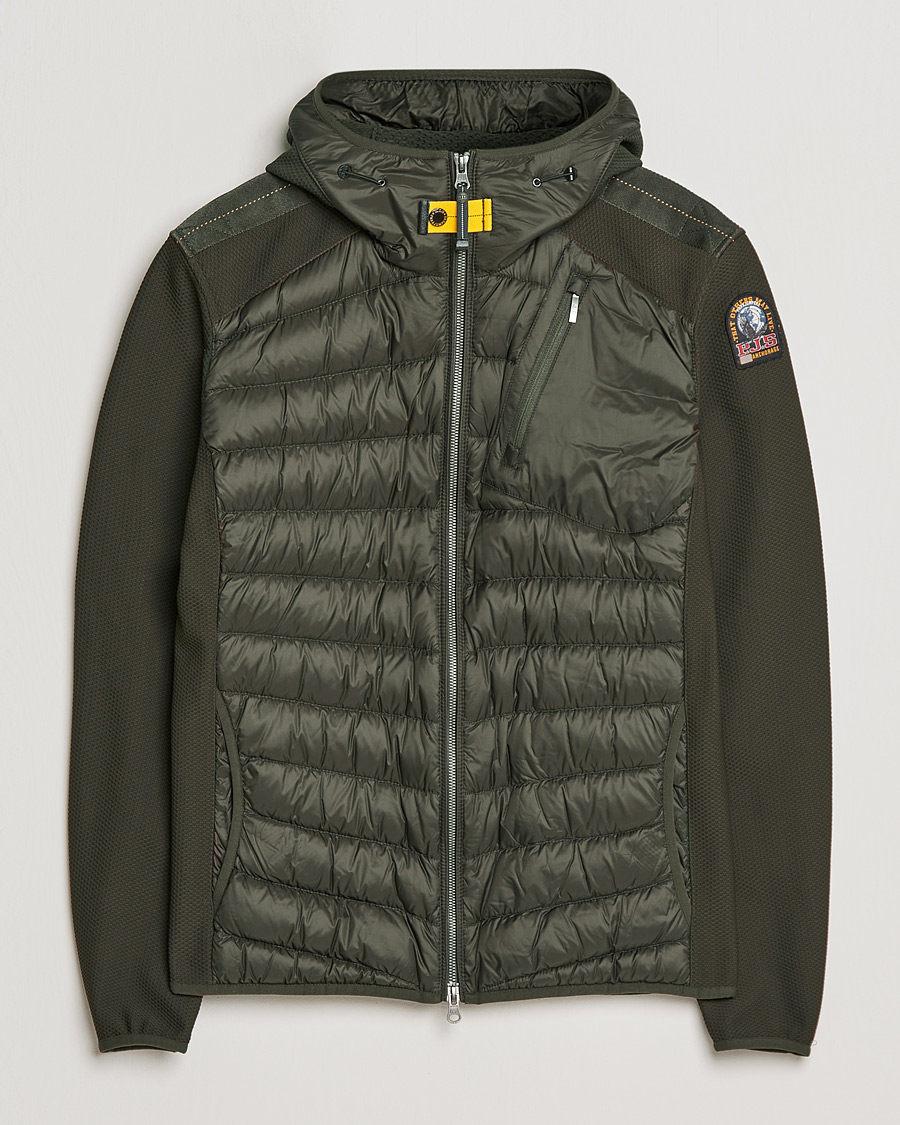 Herre | Jakker | Parajumpers | Nolan Hybrid Hooded Jacket Sycamore